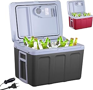 Arebos Mini Fridge 40L Portable Eco