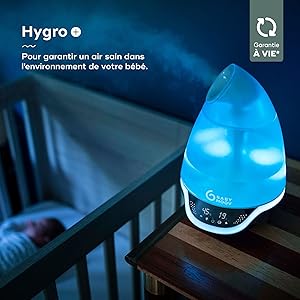 Babymoov Humidificateur d'Air Hygro+ Ultra Silencieux