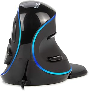 Raton de Mouse Ergonómico Vertical Deluxe 12800 dpi