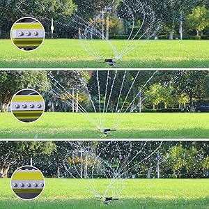 Dewinner Rotating Sprinkler 360°