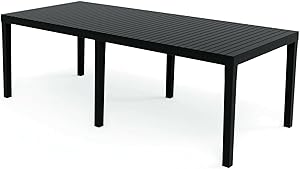 Dmora Extenda Rectangular Outdoor Table Anthracite