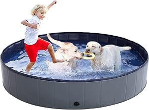 Dormitorio de Piscina para Perros - Bañera no Tóxica Plegable