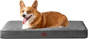 Eheyciga Orthopedic Dog Bed Grey