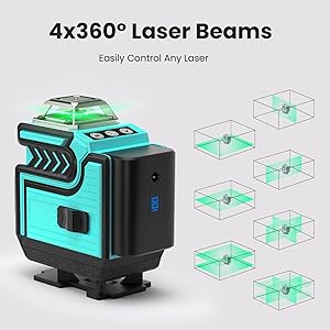 Elffthy 4D Green Laser Level