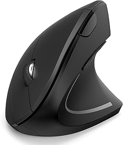 ErgoMouse Wireless Noir by VertiTouch