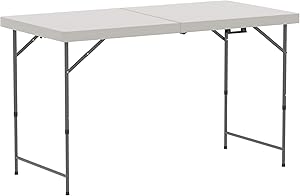 Mesa plegable de 1,83 metros de largo resistente de CampingPro