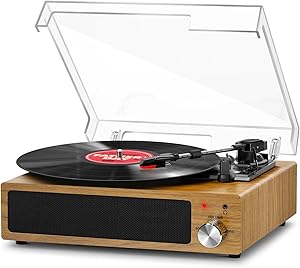 Fydee Vintage Vinyl Turntable Speaker Bluetooth