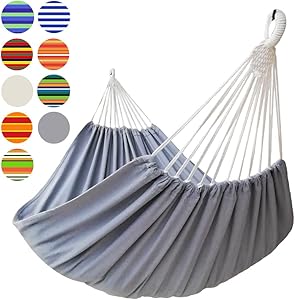 Gocan Double Hammock 220x150cm Gris