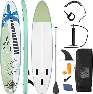 photo Tabla de Stand-Up Paddle Goplus Inflatable 11'x30