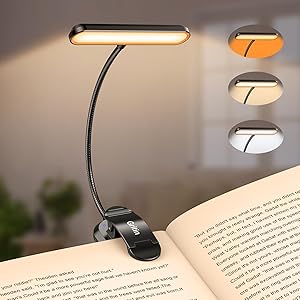 Lampara de Lectura LED Clip Pro - 5 Modos