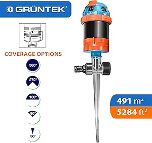 GrÜntek Rotating Turbine Sprayer 360°