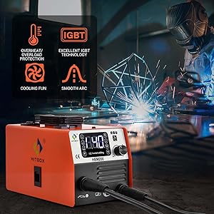 HBM200 MIG Welder 2-in-1 200A Compact