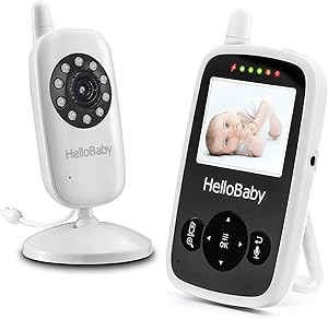 Hellobaby Video Baby Monitor with Temperature Sensor