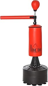 Homcom 3-in-1 Auto-Standing Punching Bag