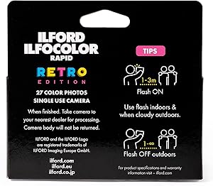 Ilford Ilfocolor Rapid 27-Exposure 35mm Film