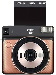 Instax Square Instant Camera Blush Gold