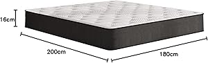 Iztoss Luxe Matelas Mémoire 16cm