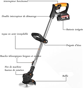 Tijeras Sin Cordón de Borde Trimmer 21V