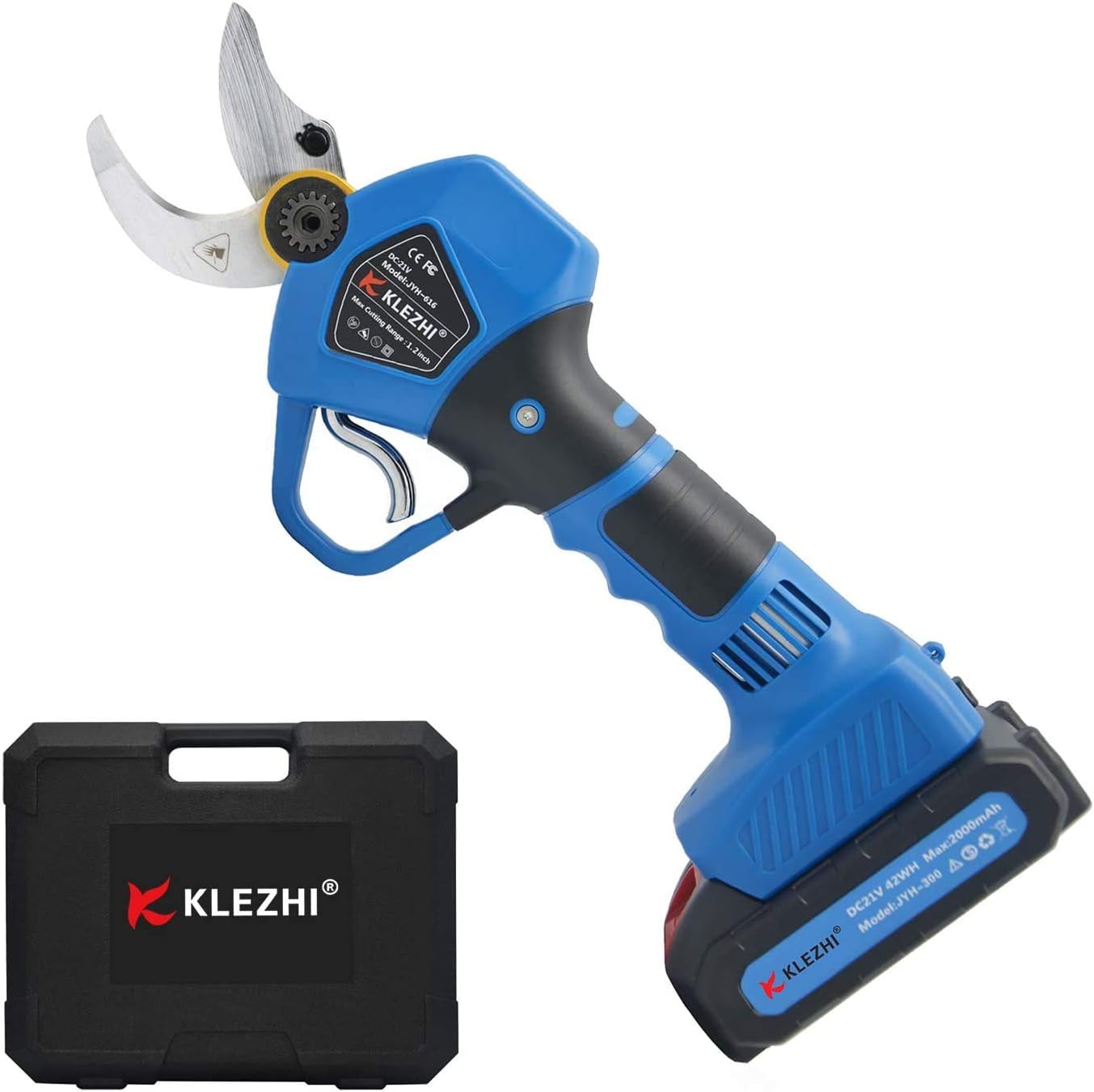 K Klezhi Cordless 21V Electric Pruning Shears