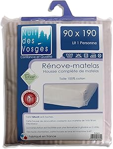 Matelas Coton Renove Rubens Nuit Des Vosges 90x190cm