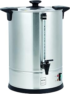 Metro Percolateur 10.5L Argent Inoxydable 1650W