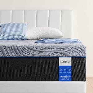 Molblly Memory Foam Mattress 16cm Mid-Firm