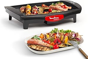 Moulinex Barbecue Électrique Compact 1800W Anti-Adhésif