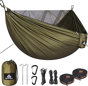 Naturefun Hammock Parachute Moustiquaire 300kg