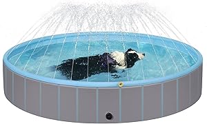 Piscine Portable Eugad Bleu 80x20cm