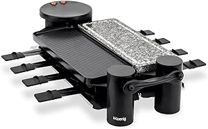 Raclette-Grill Rotatif H.koenig RP360 8pers Modulable