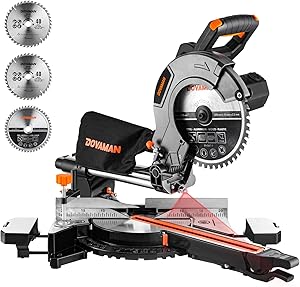 Maquinadora Circular Radial Dovaman 2000W