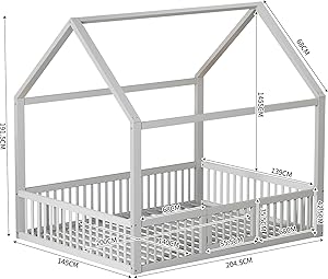 Sapgaks Lit Mezzanine Blanc 140x200