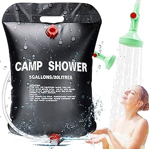 Solarush 20L Portable Shower