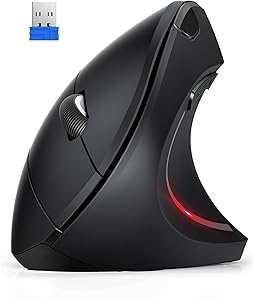 Techrise Silencieuse Ergo Mouse 4800dpi