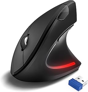 Tecknet Souris ErgoSilent 4800DPI