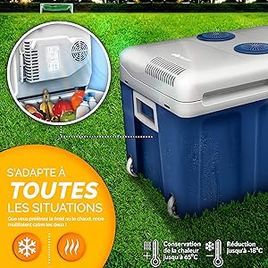 Tillvex Mini Fridge 40L 2in1