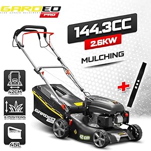 Tondeuse Autotractée 42cm Mulching Gardeo Pro