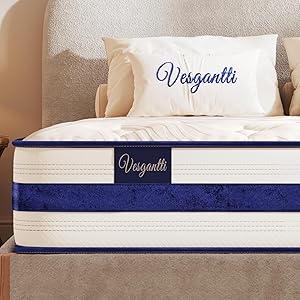 Vesgantti Hybrid Gel Blue Velvet Mattress