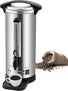 Vevor Café Percolateur 7.4L Inox