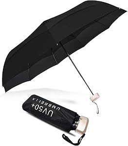 Vinmoo Mini Umbrella Black