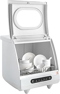 Vinnyooc Compact 360° Rotating Mini Dishwasher