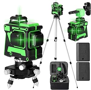 Vislone Laser Level 3D 12 Lines Rotatif