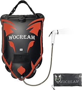 Wolf-Head 25L Portable Solar Shower Bag