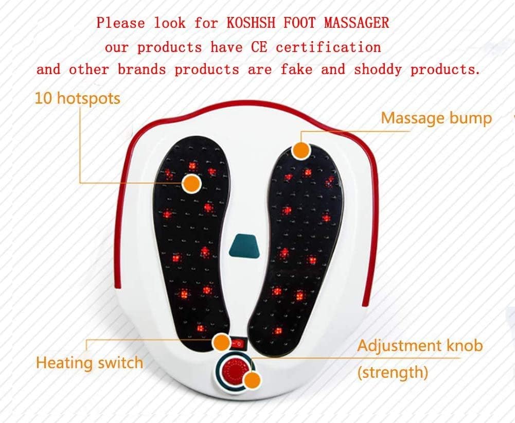 Masajeadora de Pie Xkrsbs Foot Massager Pro Aumento de Circulación