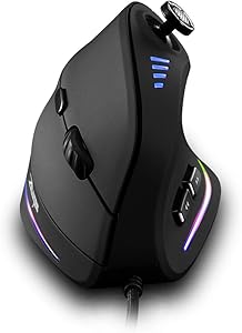 Zelotes Vertical Gaming Mouse 10000dpi